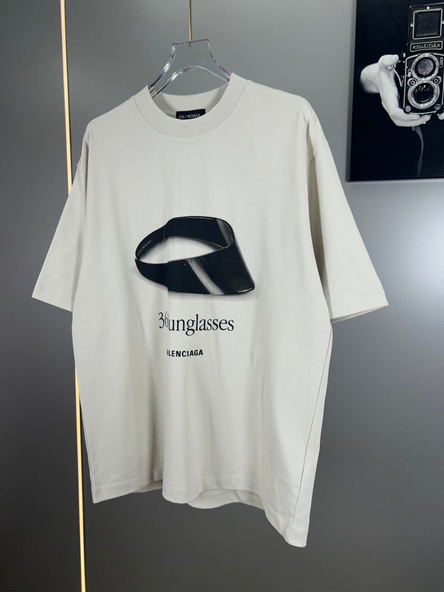 BALENCIAGA 25SS Exclusive Heavyweight Logo Embroidery T-Shirt – Unisex | Sizes S–XXL