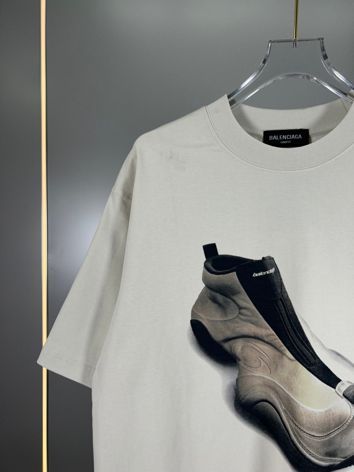 BALENCIAGA 25SS Exclusive Heavyweight Logo Embroidery T-Shirt – Unisex | Sizes S–XXL