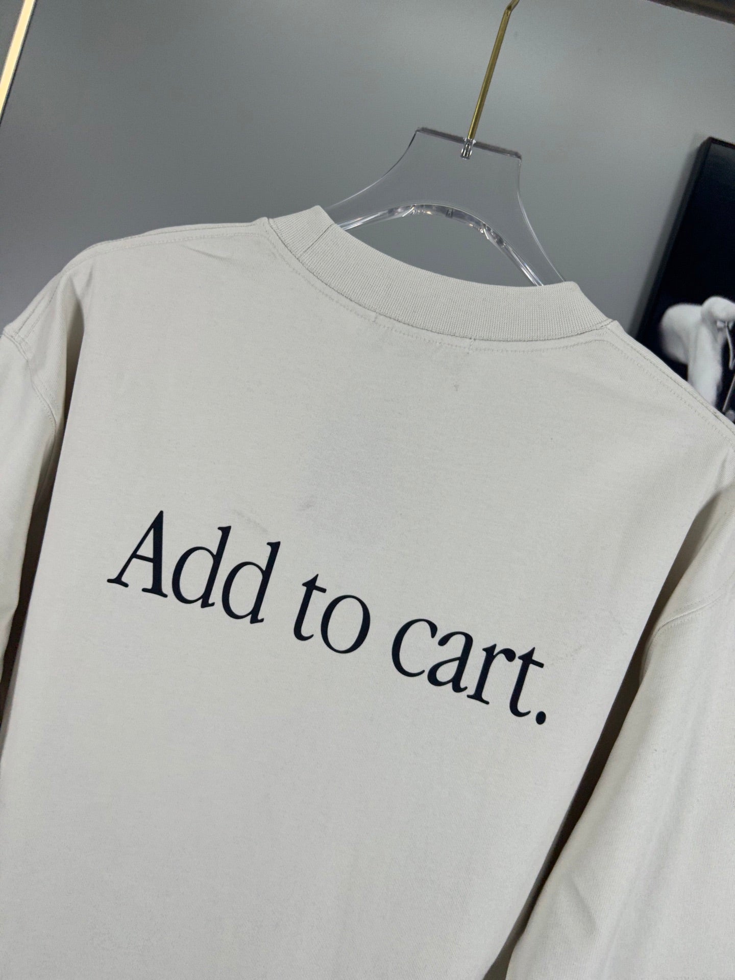 BALENCIAGA 25SS Exclusive Heavyweight Logo Embroidery T-Shirt – Unisex | Sizes S–XXL