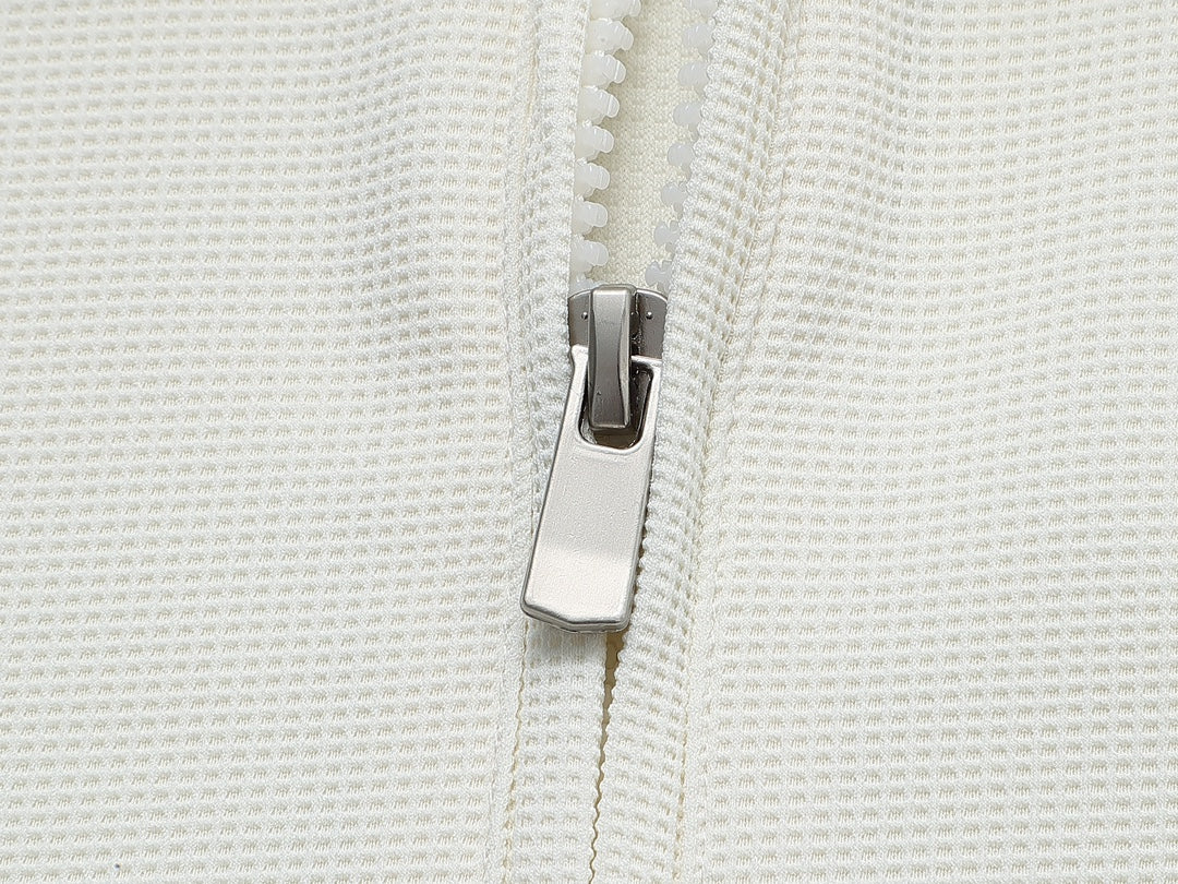 DIOR Dual-Tone Sleeve Badge Waffle Polo Shirt | Sizes M–3XL