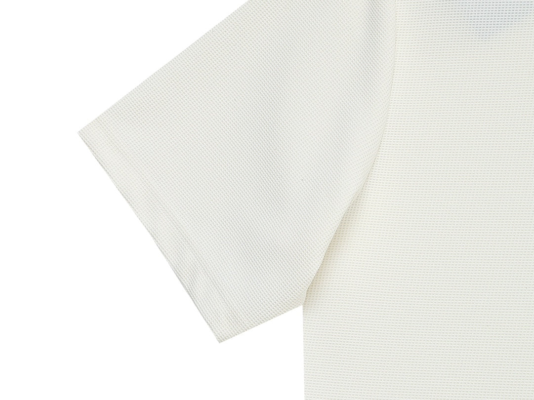 DIOR Dual-Tone Sleeve Badge Waffle Polo Shirt | Sizes M–3XL