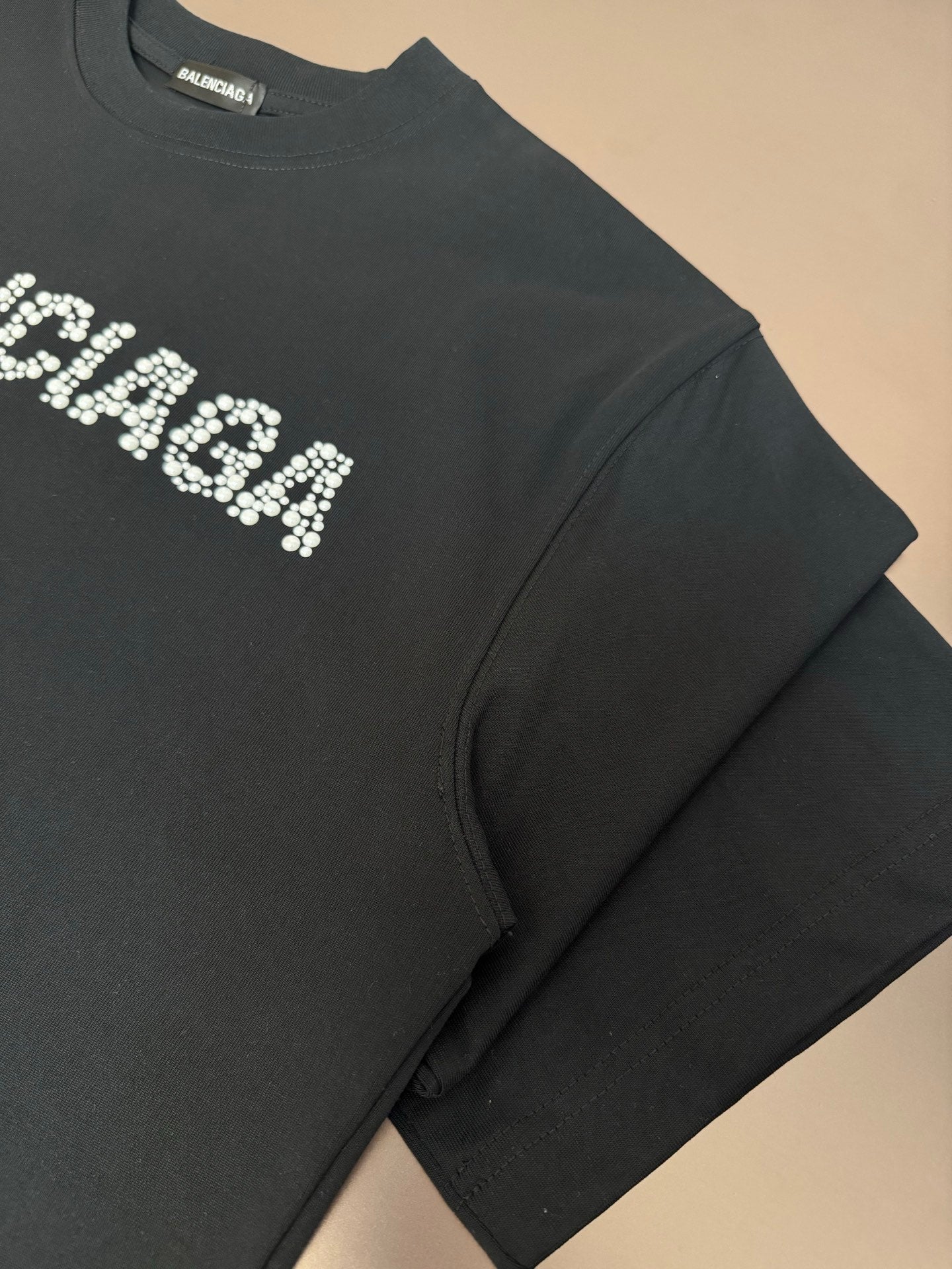 BALENCIAGA 25SS Crystal Logo T-Shirt – Unisex | Sizes M–XXL