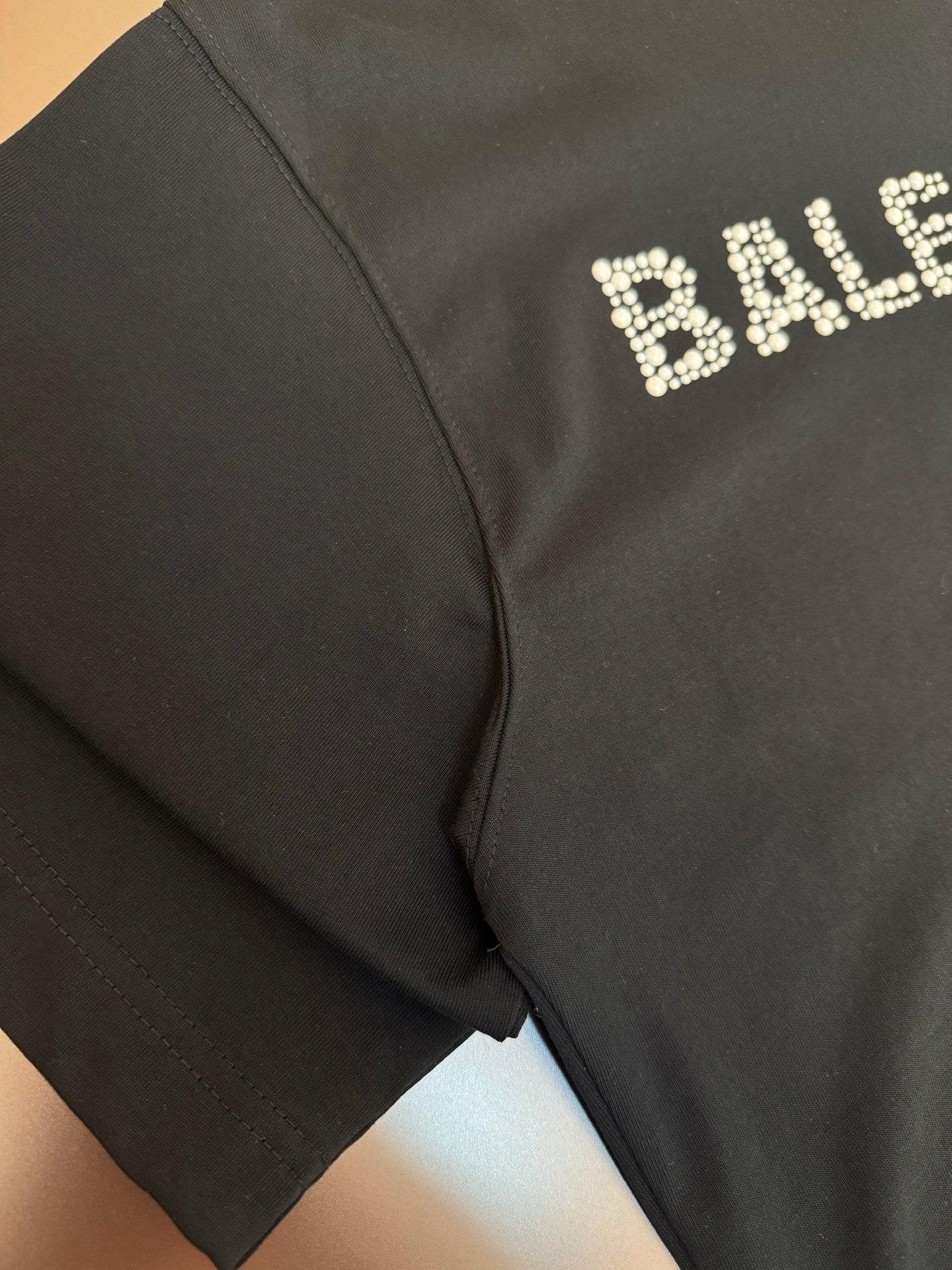 BALENCIAGA 25SS Crystal Logo T-Shirt – Unisex | Sizes M–XXL