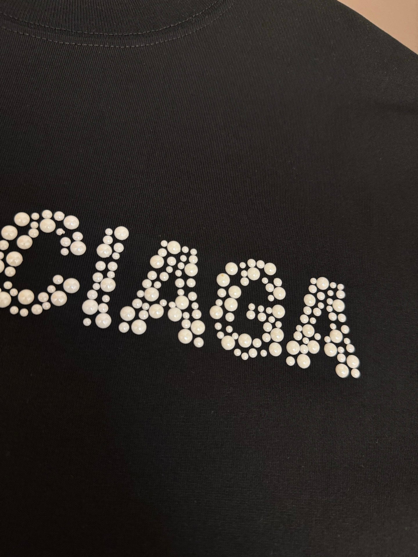 BALENCIAGA 25SS Crystal Logo T-Shirt – Unisex | Sizes M–XXL