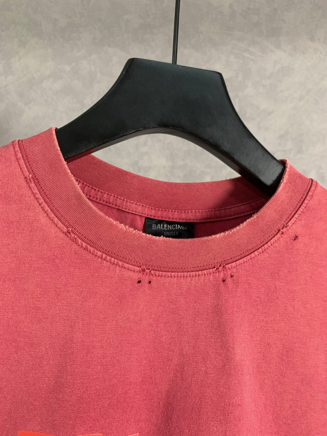 BALENCIAGA Distressed Tape Cotton T-Shirt – Unisex | Sizes XS–L