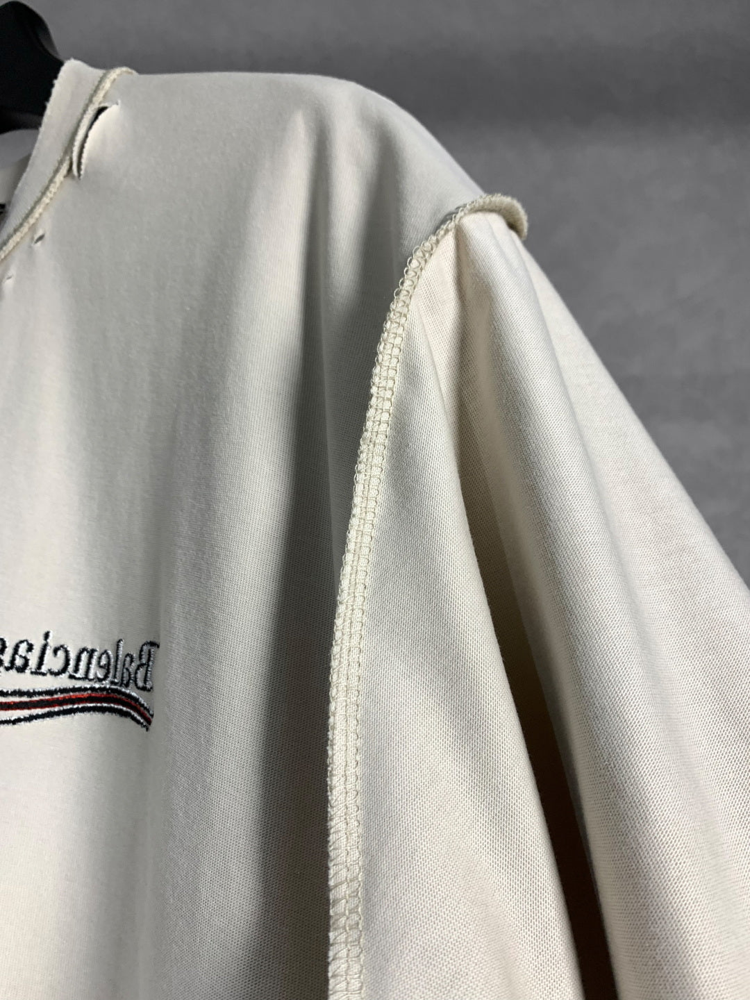 BALENCIAGA Reversible Coke Embroidered Distressed T-Shirt – Unisex | Sizes XS–L