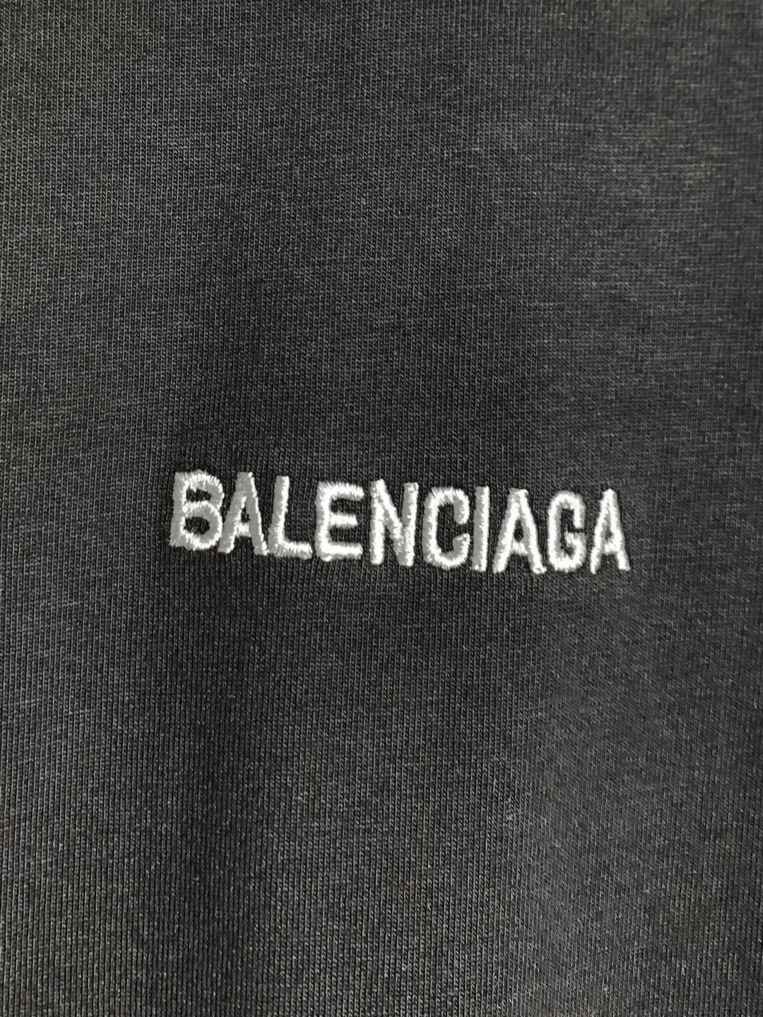 BALENCIAGA Front & Back Embroidered Logo T-Shirt – Unisex Oversized Fit | Sizes XS–L