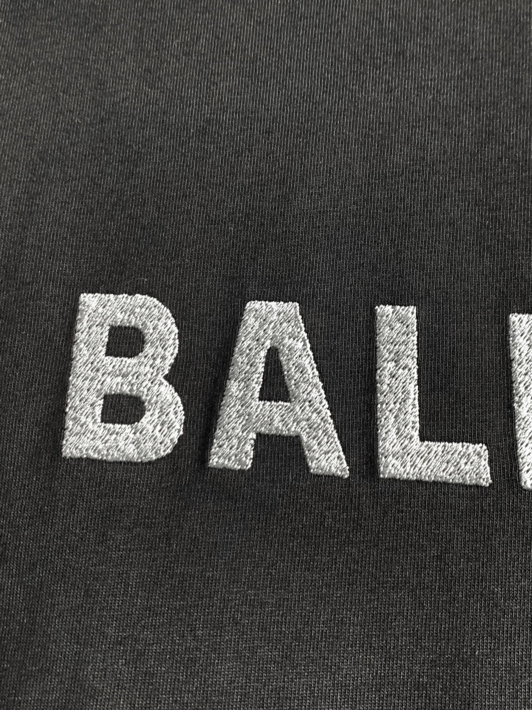 BALENCIAGA Front & Back Embroidered Logo T-Shirt – Unisex Oversized Fit | Sizes XS–L