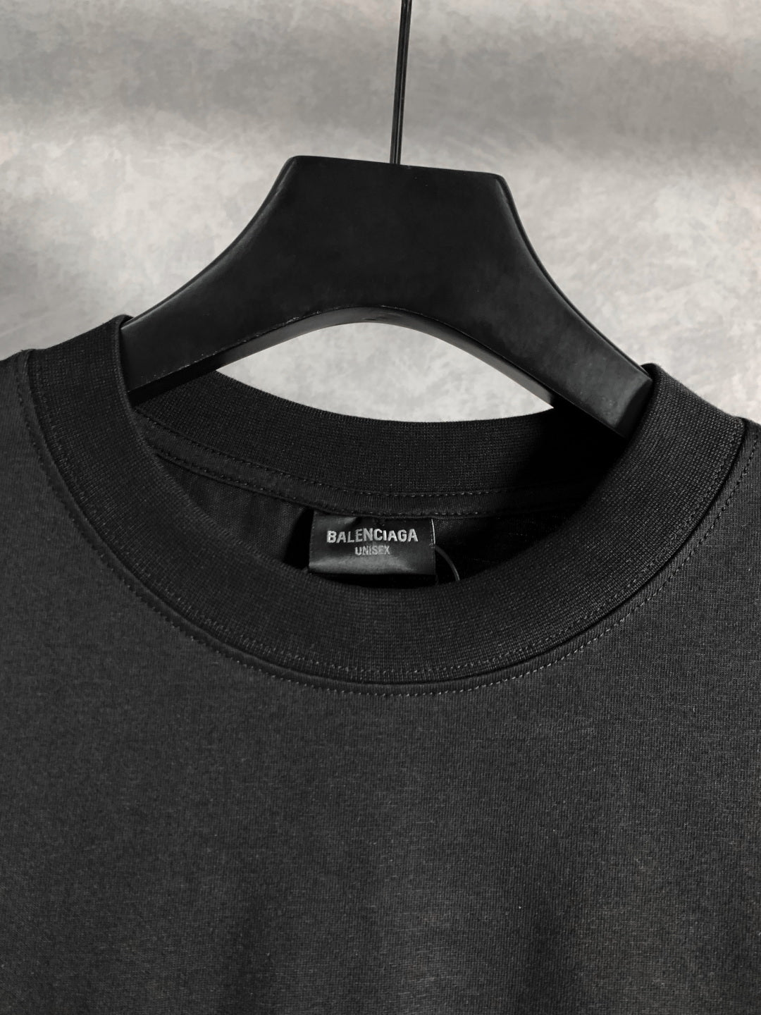 BALENCIAGA Front & Back Embroidered Logo T-Shirt – Unisex Oversized Fit | Sizes XS–L