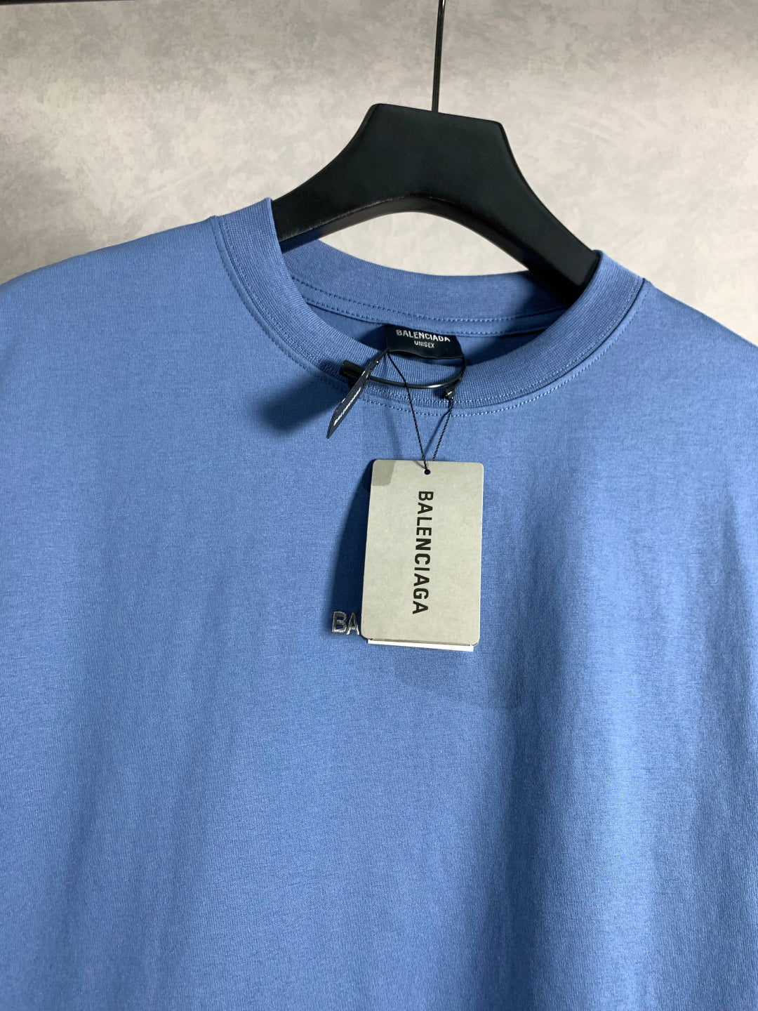 BALENCIAGA Front & Back Embroidered Logo T-Shirt – Unisex Oversized Fit | Sizes XS–L