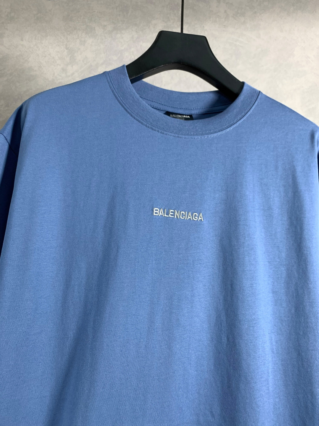 BALENCIAGA Front & Back Embroidered Logo T-Shirt – Unisex Oversized Fit | Sizes XS–L