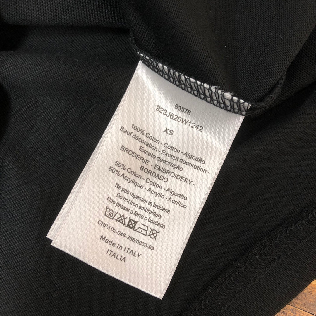 DIOR 25SS Exclusive Crewneck T-Shirt – Black/White | Unisex | Sizes S–XL
