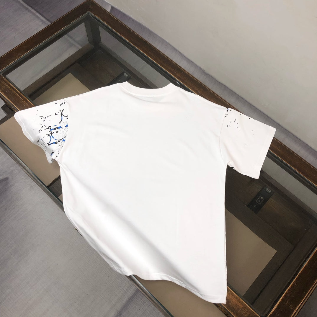 DIOR 25SS Exclusive Crewneck T-Shirt – Black/White | Unisex | Sizes S–XL