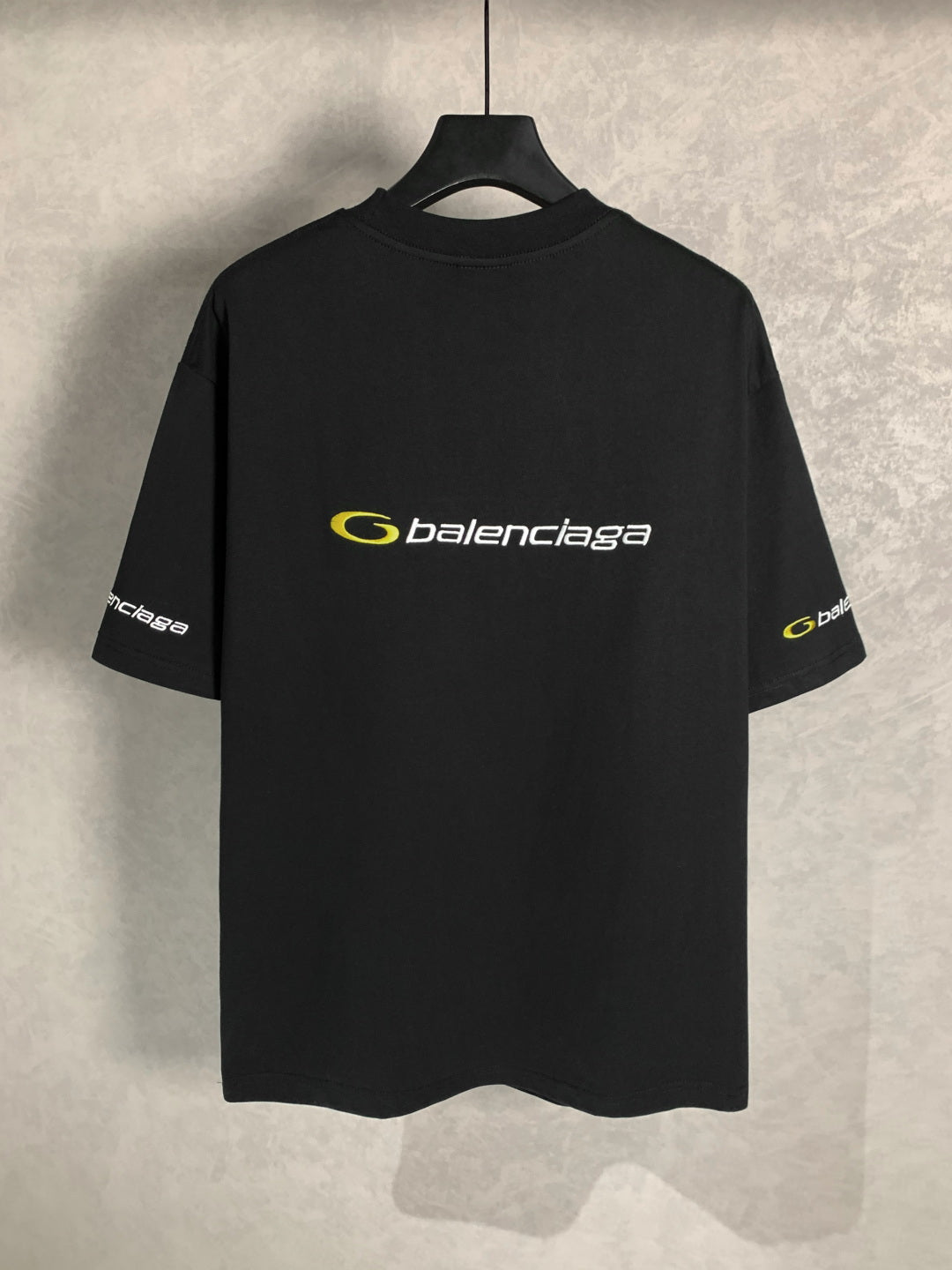 BALENCIAGA Logo Embroidered Cotton T-Shirt – Unisex Oversized Fit | Sizes XS–L