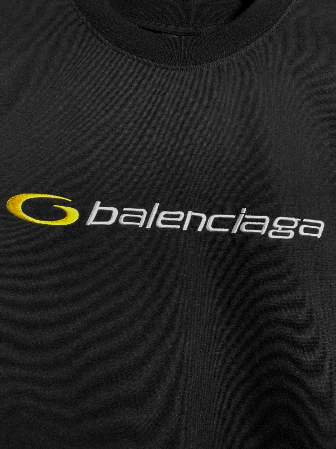 BALENCIAGA Logo Embroidered Cotton T-Shirt – Unisex Oversized Fit | Sizes XS–L