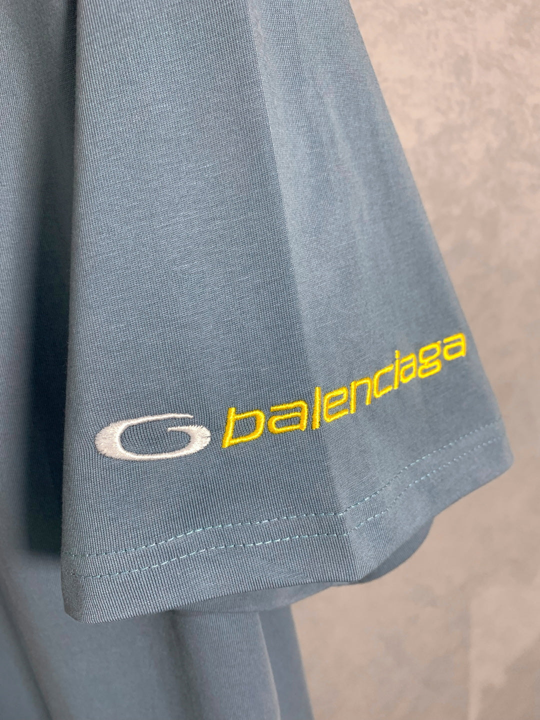 BALENCIAGA Logo Embroidered Cotton T-Shirt – Unisex Oversized Fit | Sizes XS–L