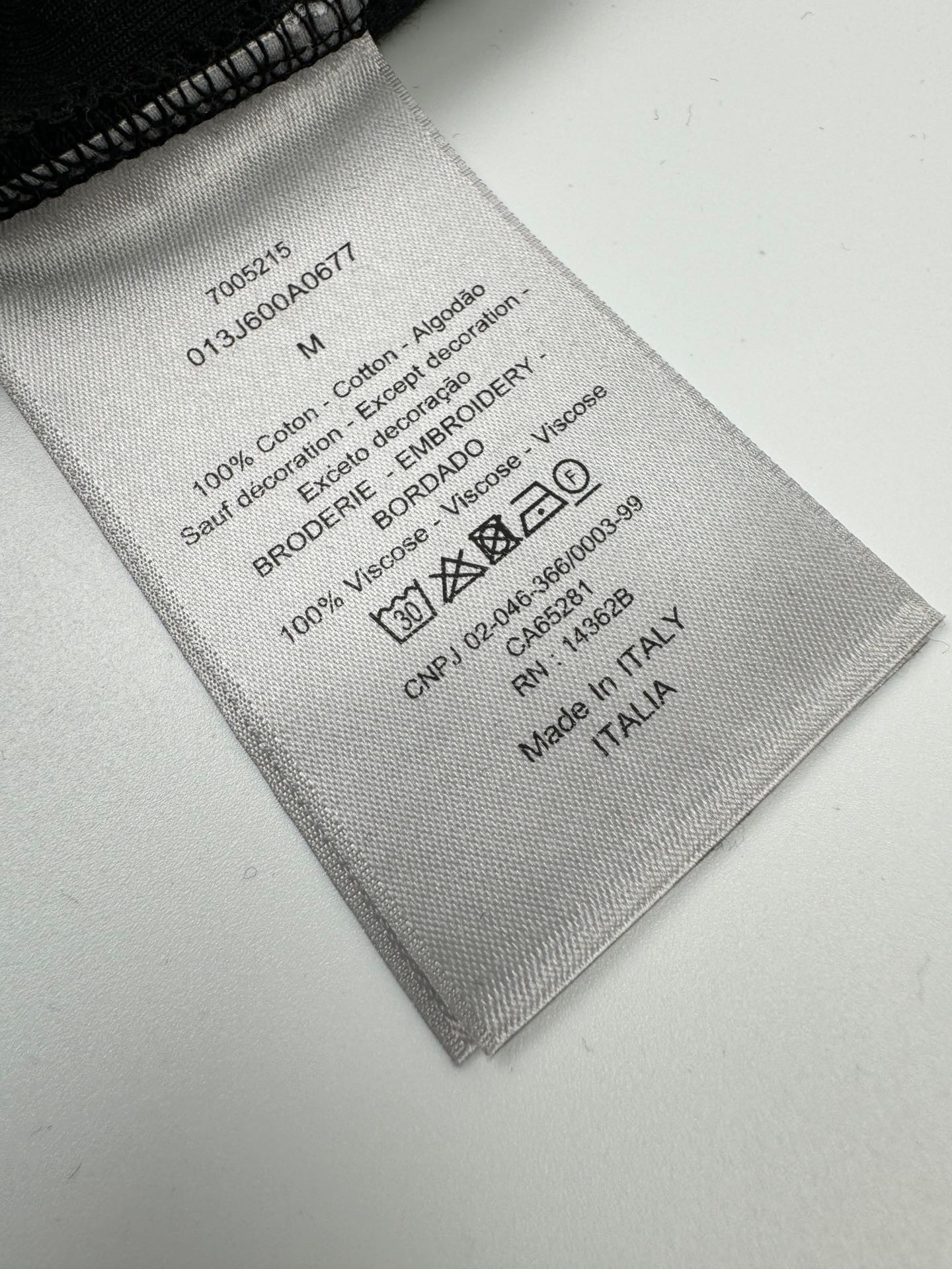 DIOR Oblique Jacquard T-Shirt – Custom Fabric | Relaxed Fit | Sizes S–XL