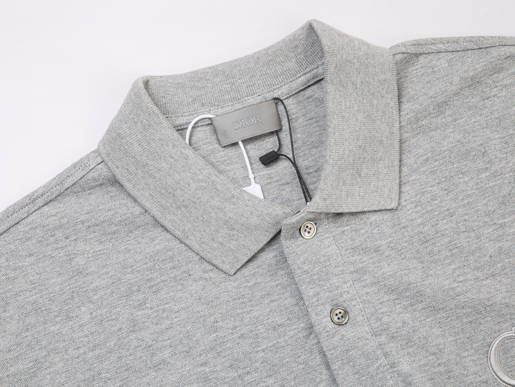 DIOR Classic CD Embroidered Polo Shirt – Premium Sorona Cotton | Sizes S–L