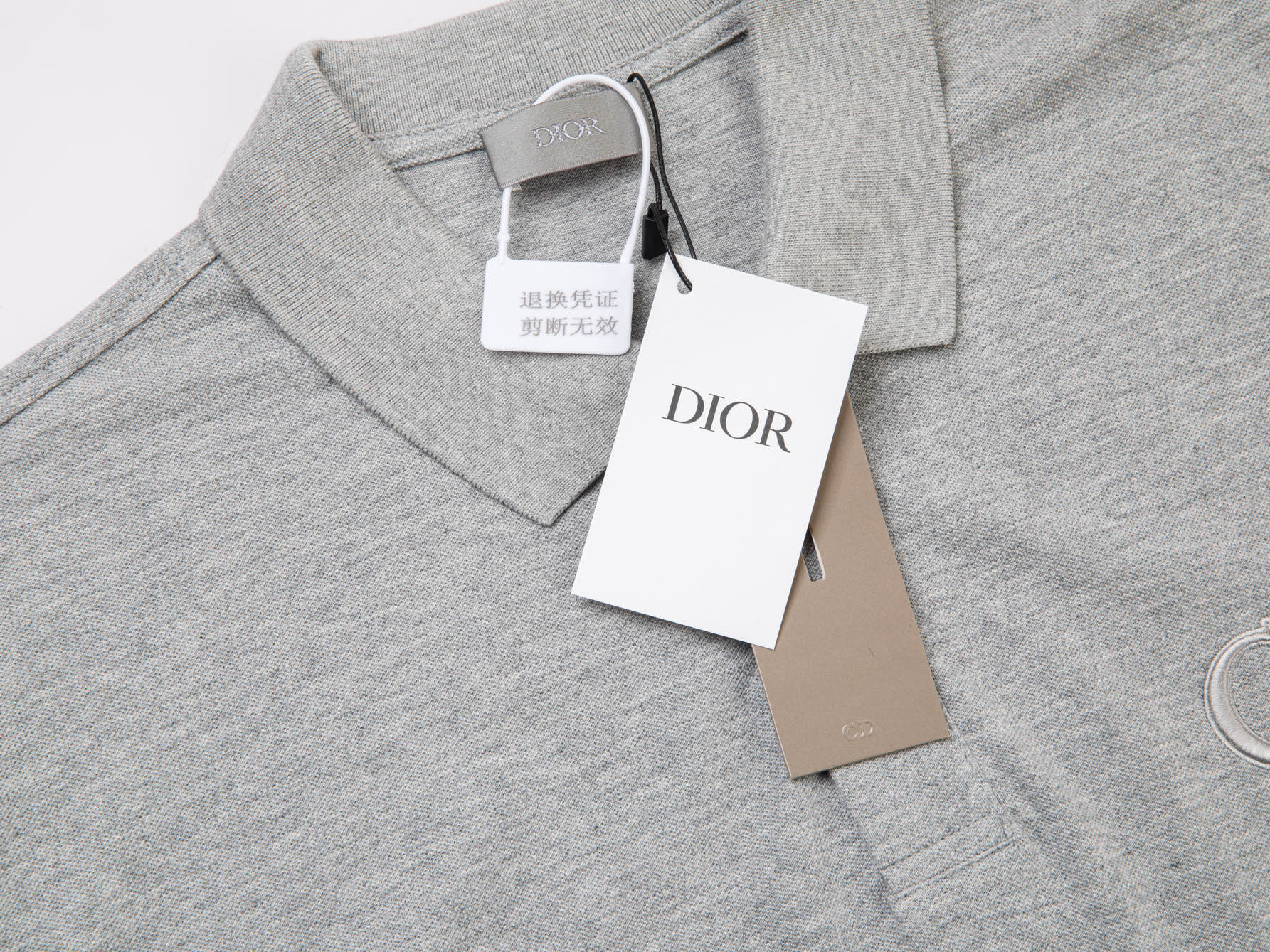 DIOR Classic CD Embroidered Polo Shirt – Premium Sorona Cotton | Sizes S–L