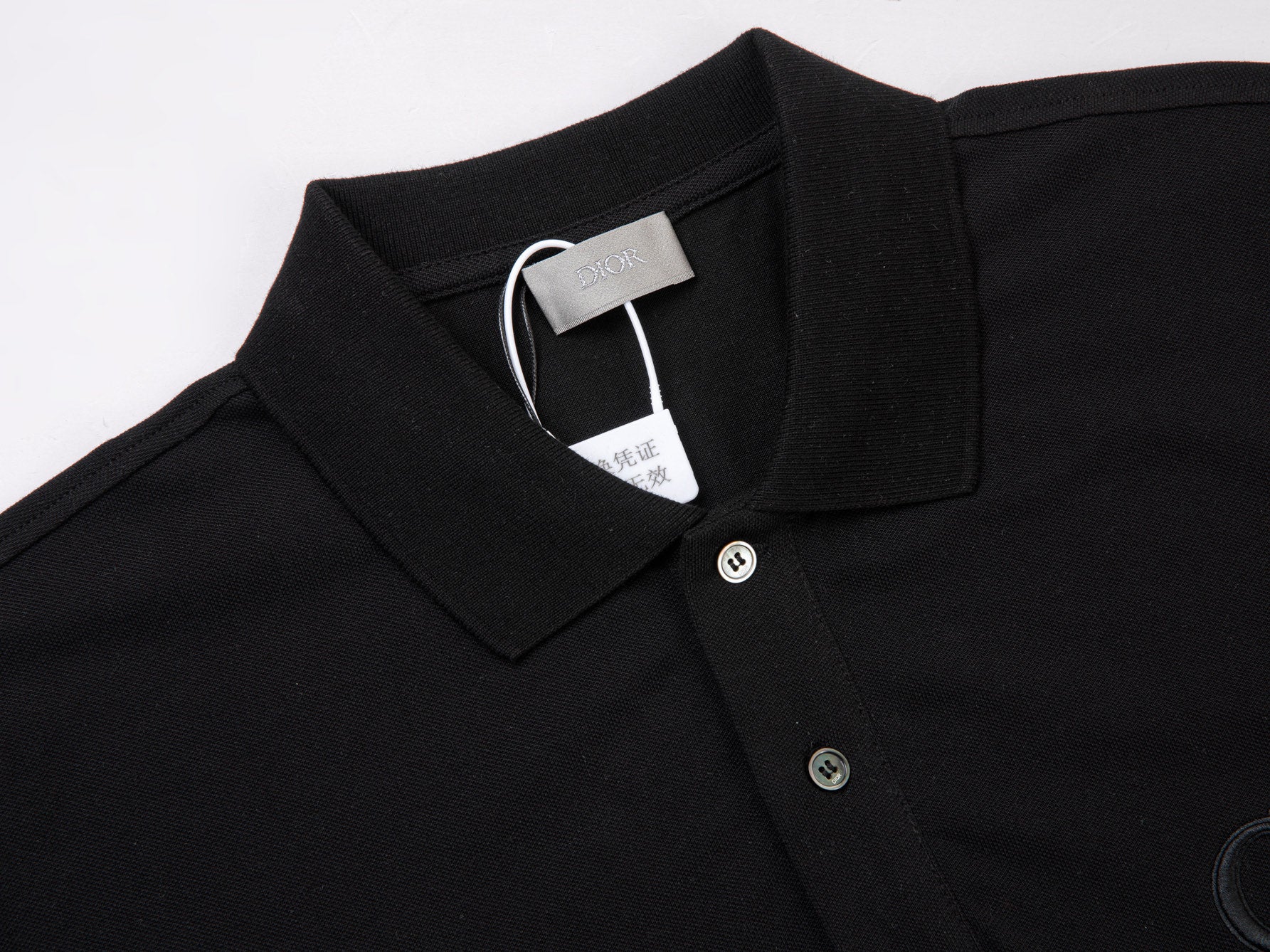 DIOR Classic CD Embroidered Polo Shirt – Premium Sorona Cotton | Sizes S–L