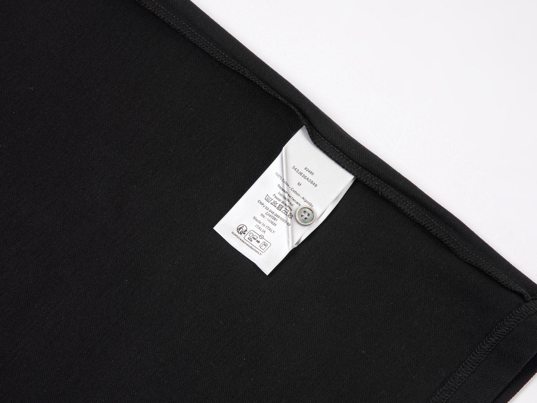 DIOR Classic CD Embroidered Polo Shirt – Premium Sorona Cotton | Sizes S–L