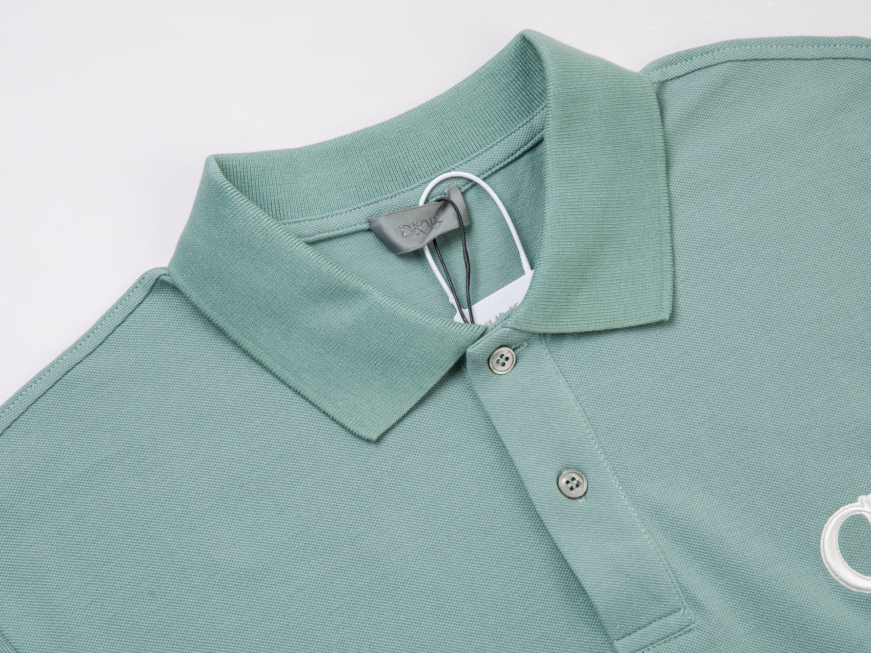 DIOR Classic CD Embroidered Polo Shirt – Premium Sorona Cotton | Sizes S–L