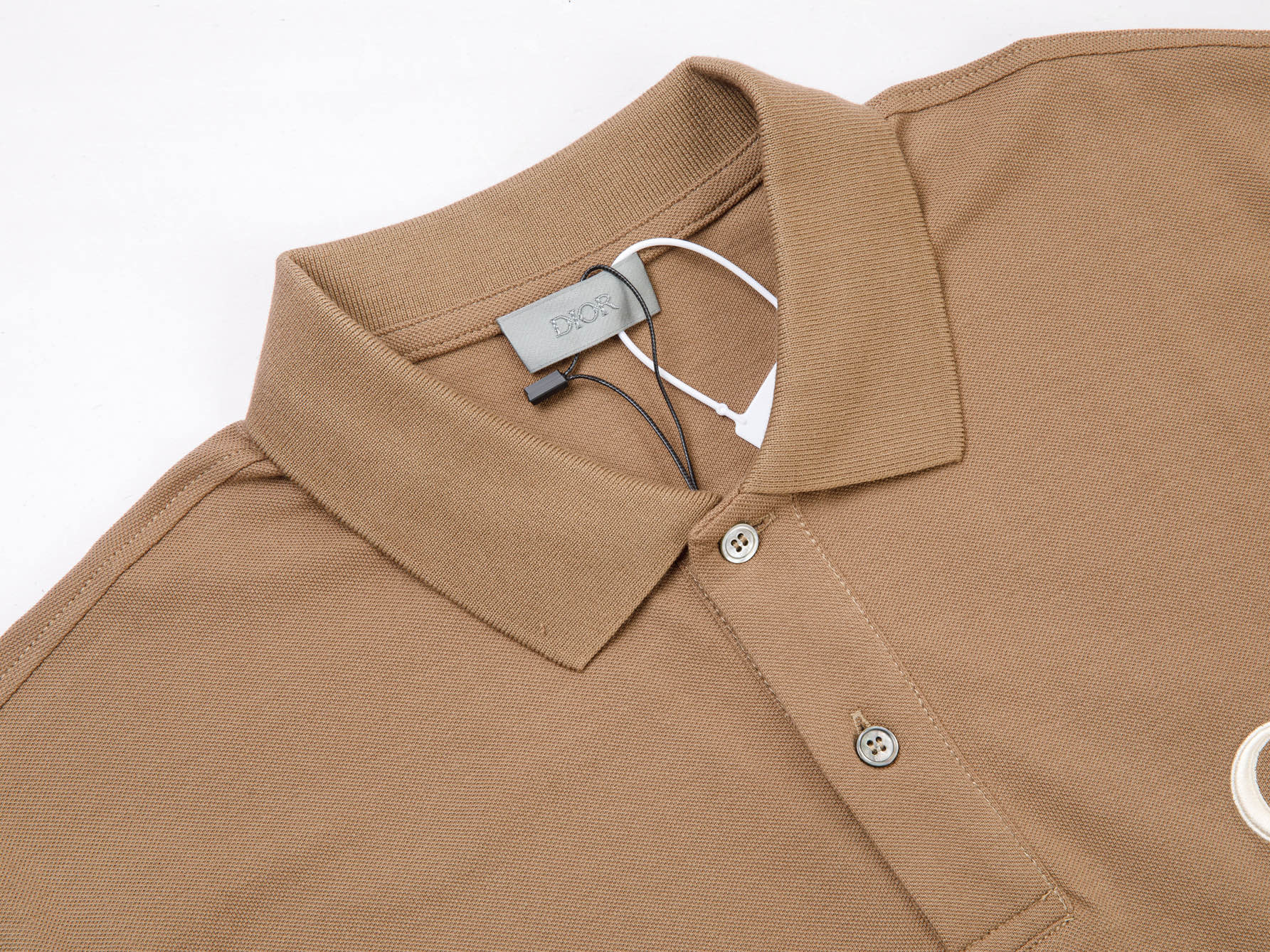 DIOR Classic CD Embroidered Polo Shirt – Premium Sorona Cotton | Sizes S–L