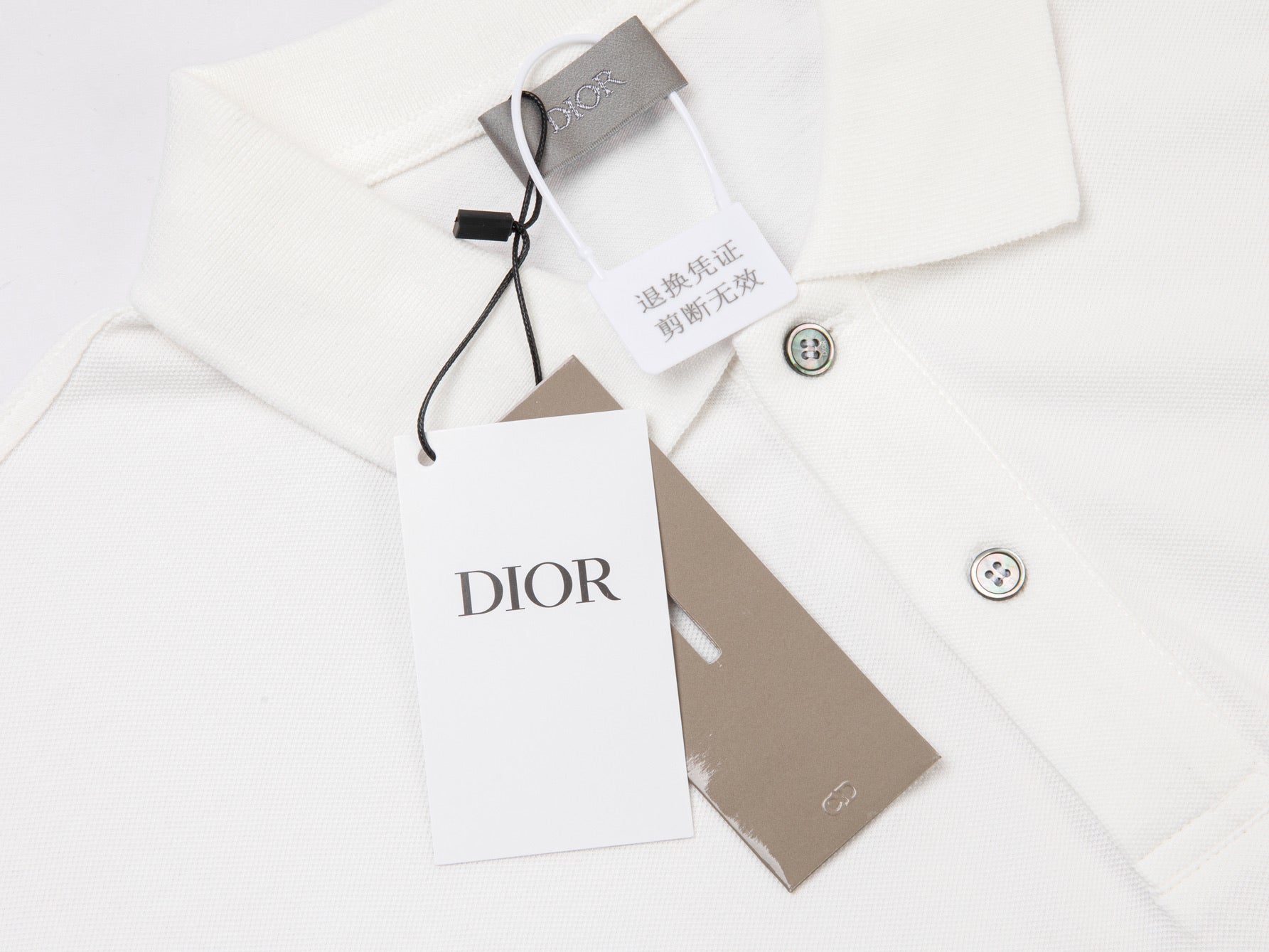 DIOR Classic CD Embroidered Polo Shirt – Premium Sorona Cotton | Sizes S–L