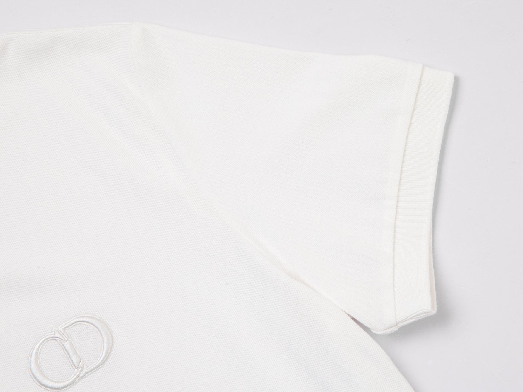 DIOR Classic CD Embroidered Polo Shirt – Premium Sorona Cotton | Sizes S–L