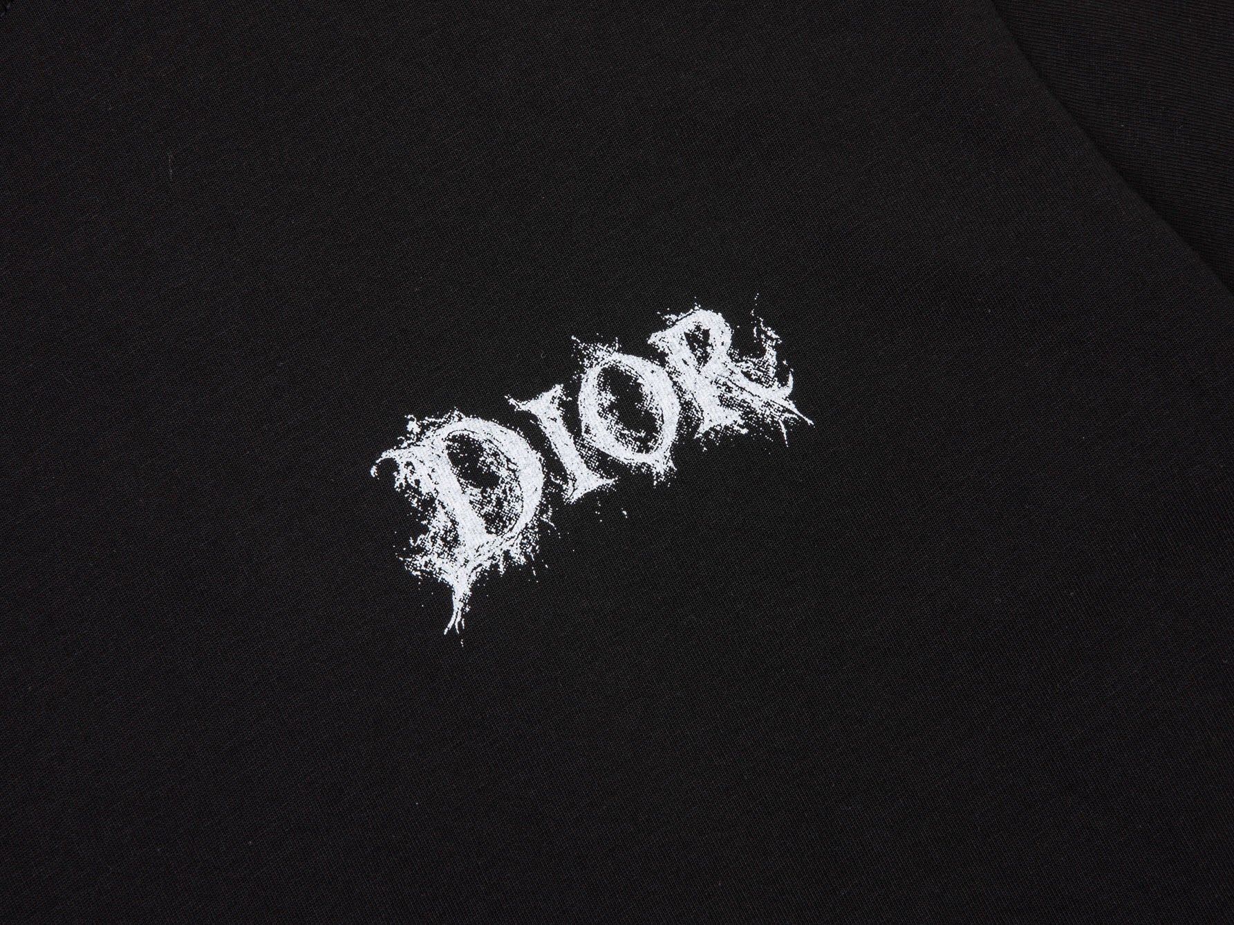 DIOR Classic Leather Patch Embroidered T-Shirt – Unisex Luxury Cotton | Sizes S–XL