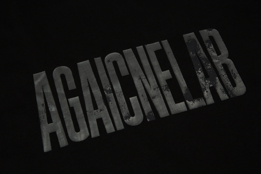 BALENCIAGA Cracked Reverse Logo Distressed T-Shirt – Unisex Oversized Fit | Sizes XS–L