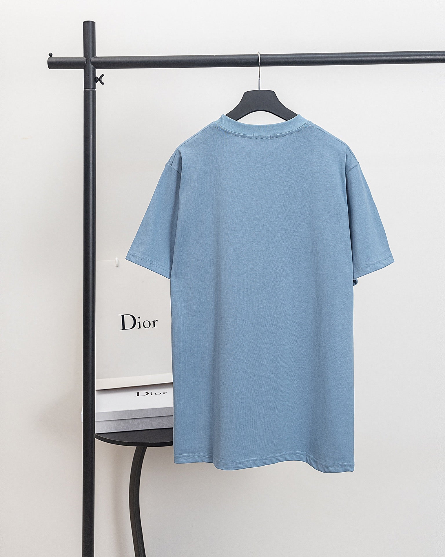 DIOR Couture Blade Embroidery T-Shirt – Premium Cotton | Sizes S–XL