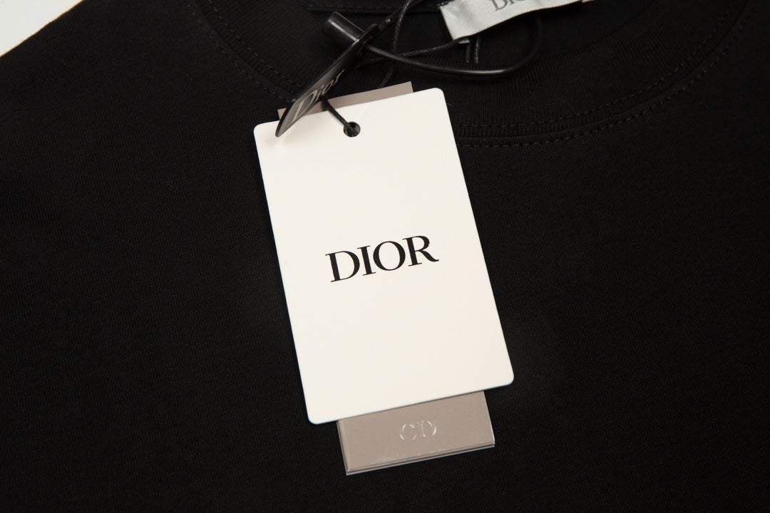 DIOR Winter Gradient Letter Print T-Shirt – Unisex | Sizes XS–L