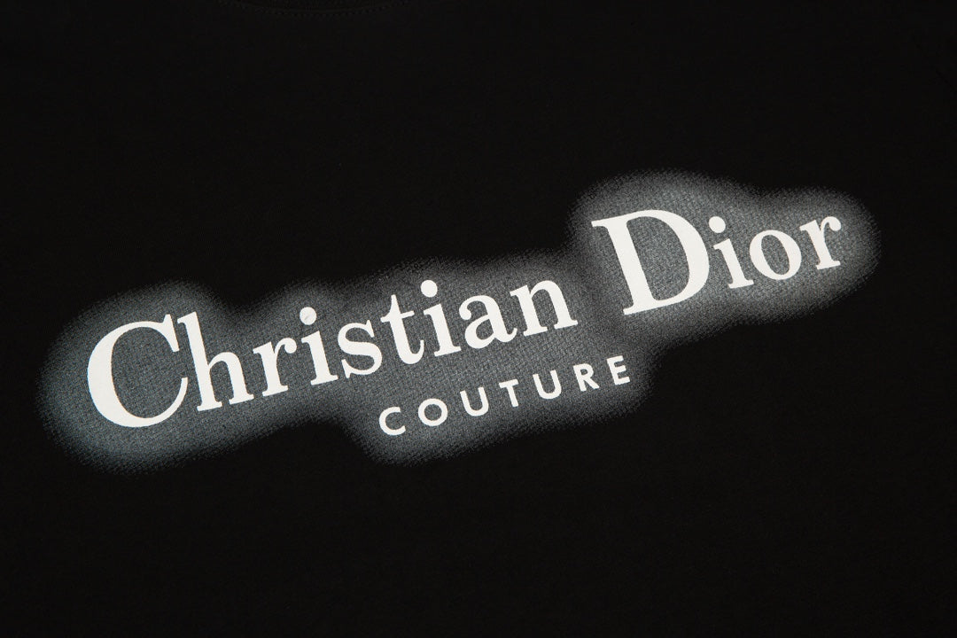 DIOR Winter Gradient Letter Print T-Shirt – Unisex | Sizes XS–L