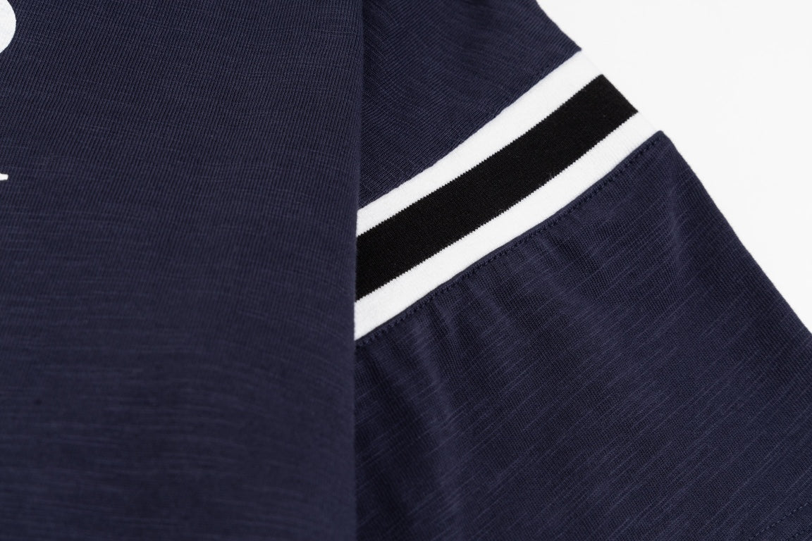 Elevate your wardrobe with the DIOR SS24 “47” Logo Print T-Shirt, a modern staple crafted with Dior’s signature precision and luxury.