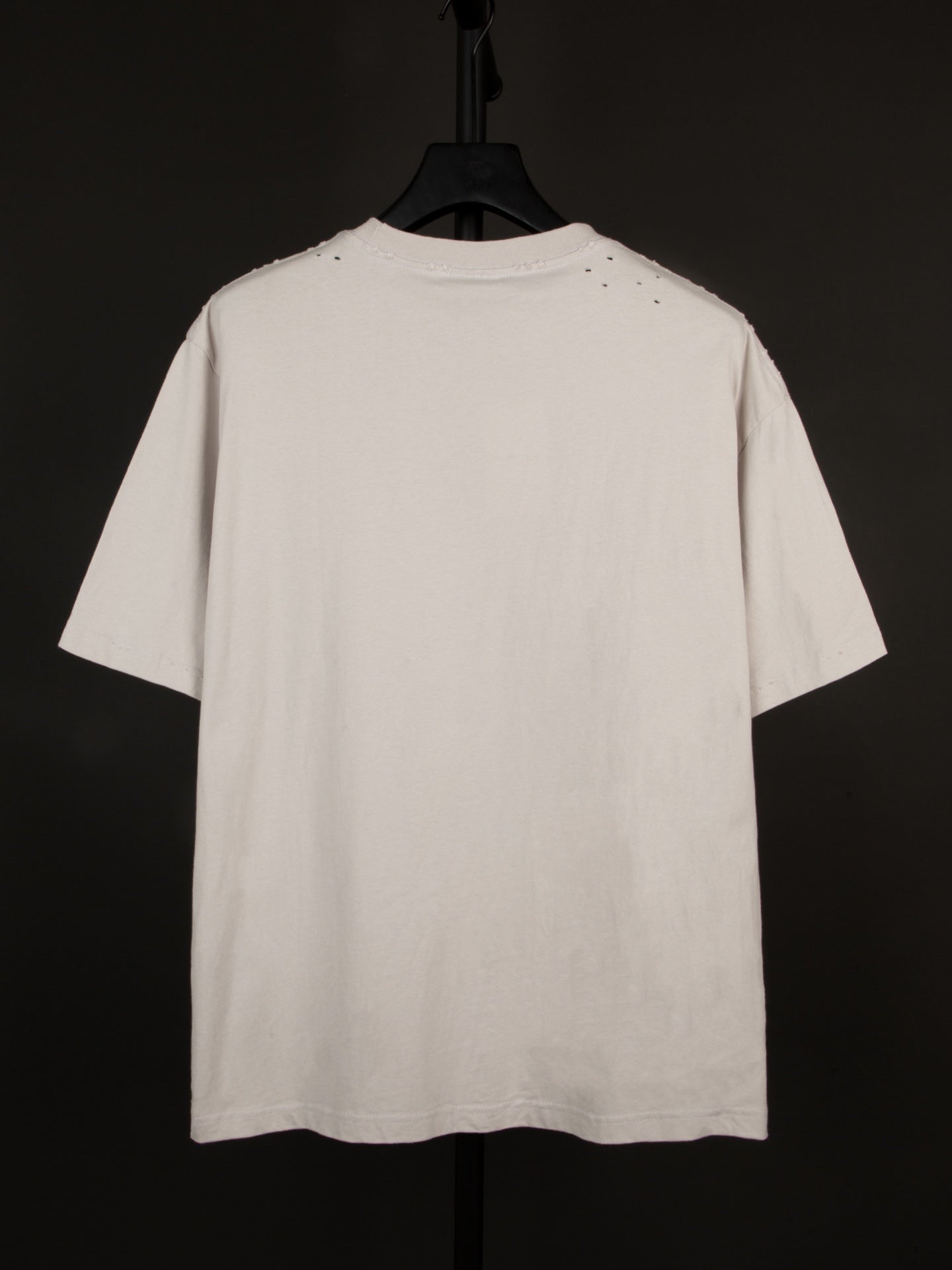 BALENCIAGA Cracked Reverse Logo Distressed T-Shirt – Unisex Oversized Fit | Sizes XS–L