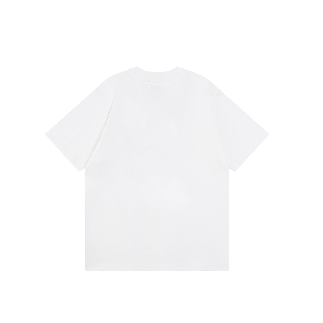 DIOR 2024 Lily-of-the-Valley Floral Print T-Shirt | Premium 280g Cotton | Sizes XS–L | White