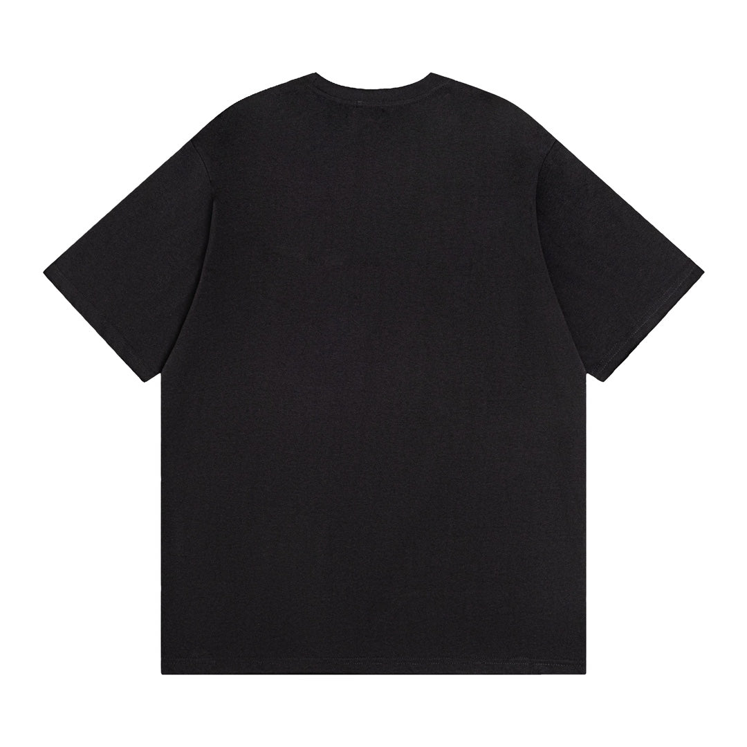 DIOR x Kenny Scharf Embroidered Logo T-Shirt | Premium 280g Cotton | Sizes XS–L | White, Black