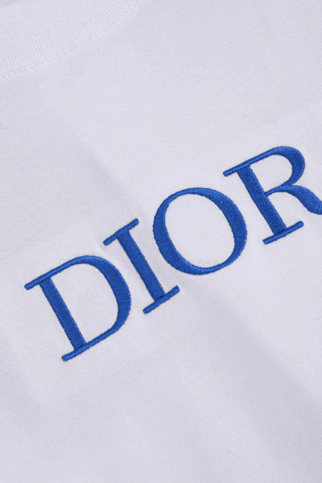 DIOR 25SS CD Gradient Print & Embroidered Logo T-Shirt | Pure Cotton | Black & White | Sizes XS–L