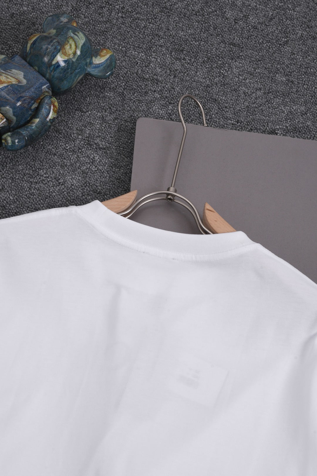 DIOR 25SS CD Gradient Print & Embroidered Logo T-Shirt | Pure Cotton | Black & White | Sizes XS–L