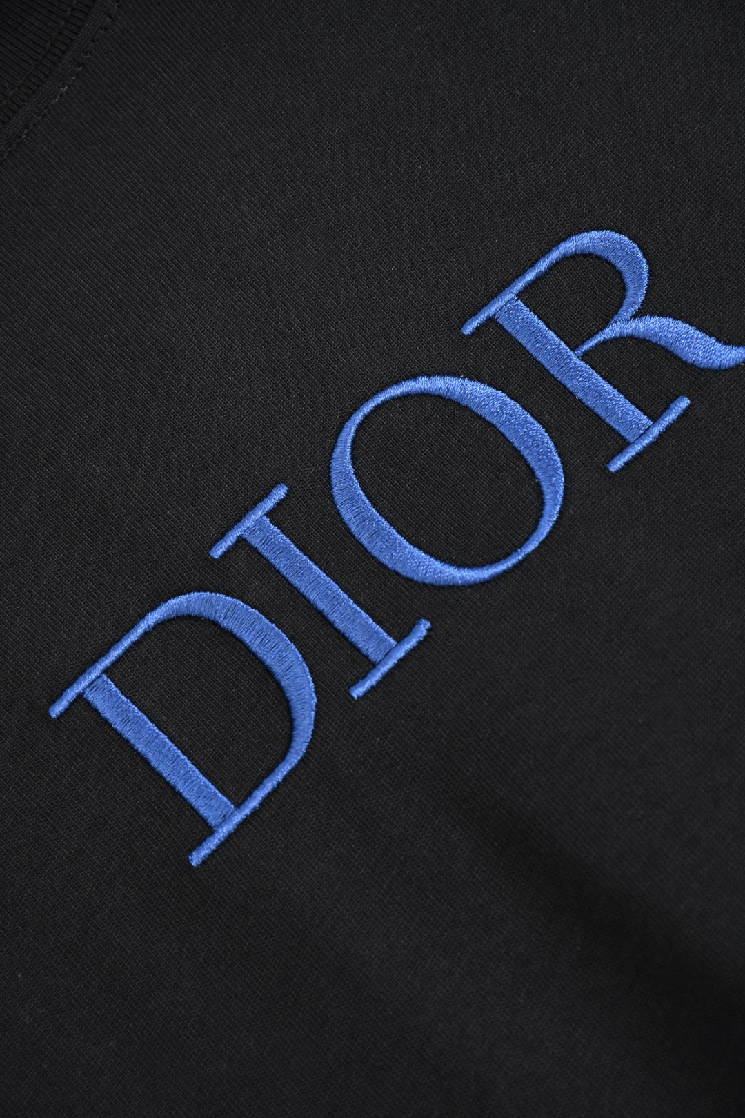 DIOR 25SS CD Gradient Print & Embroidered Logo T-Shirt | Pure Cotton | Black & White | Sizes XS–L