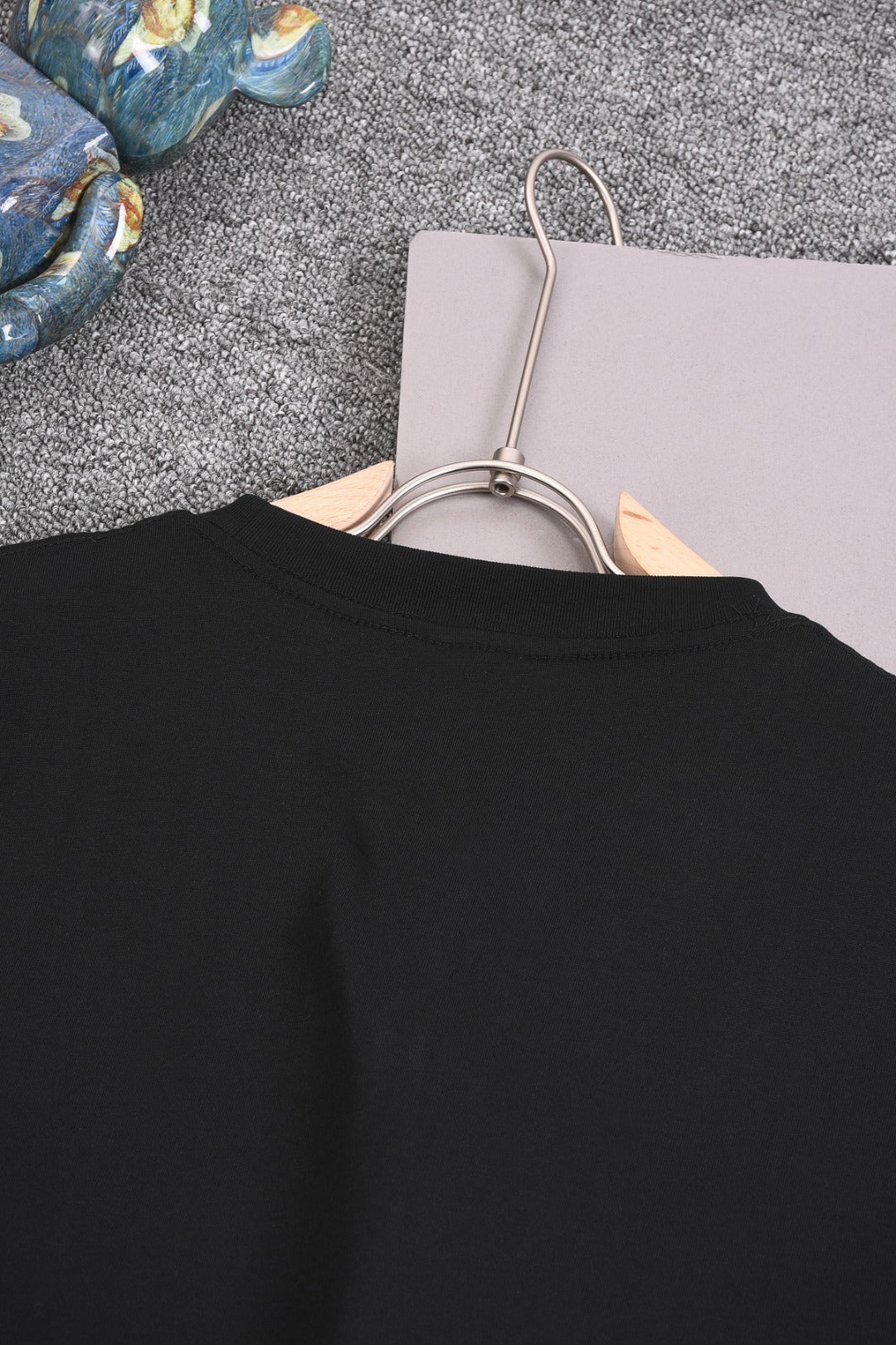 DIOR 25SS CD Gradient Print & Embroidered Logo T-Shirt | Pure Cotton | Black & White | Sizes XS–L