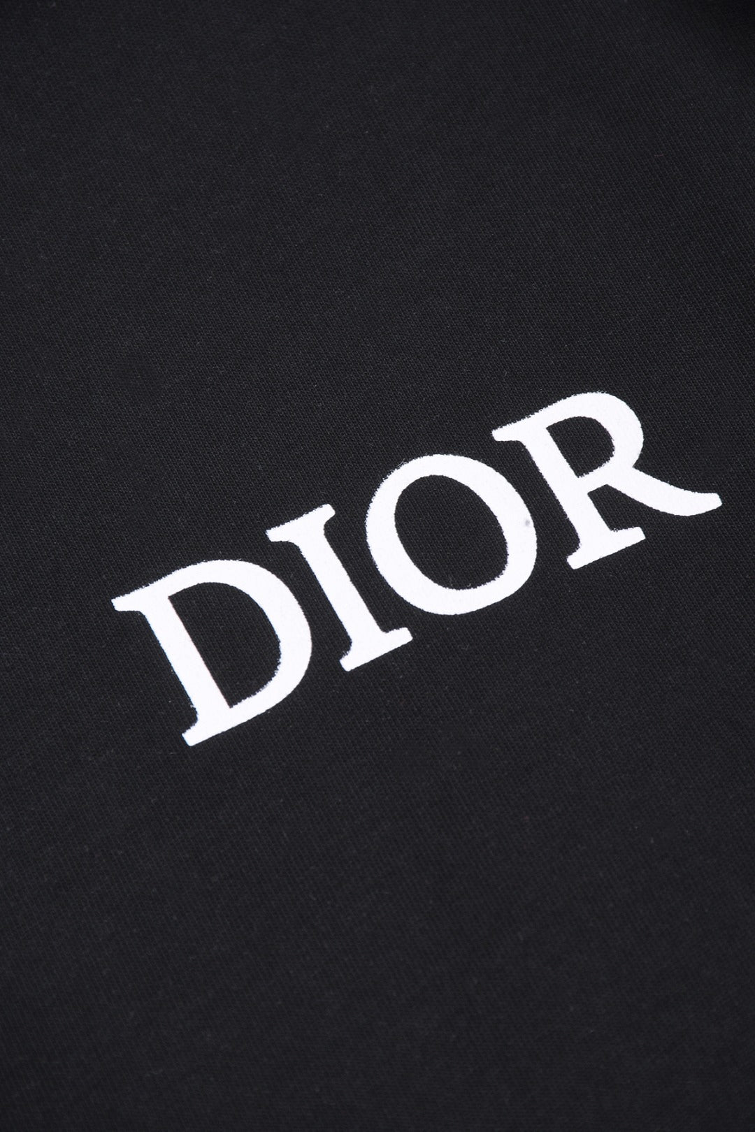 DIOR 25SS Shoulder Stripe & “47” Logo T-Shirt | Pure Cotton | Black & White | Sizes XS–L