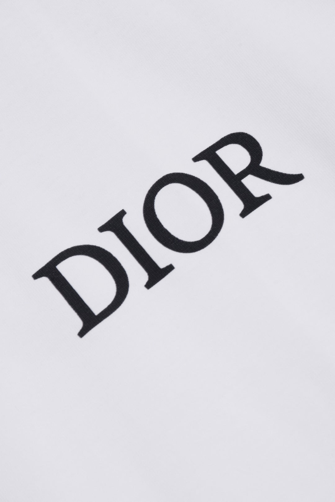 DIOR 25SS Shoulder Stripe & “47” Logo T-Shirt | Pure Cotton | Black & White | Sizes XS–L