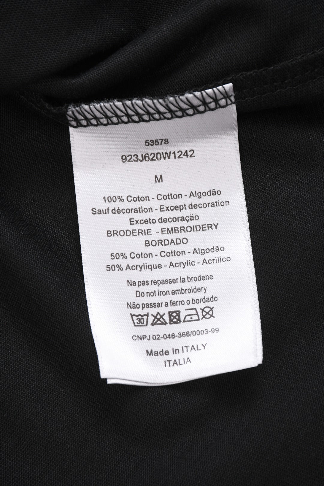DIOR 25SS Classic CD Letter Frame Logo Embroidery T-Shirt | Pure Cotton | XS–L | 4 Colors