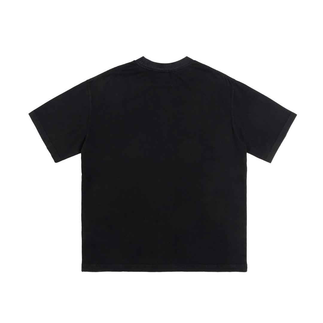 BALENCIAGA Cracked Print Distressed T-Shirt Premium Heavyweight Oversized Unisex - Size XS–L