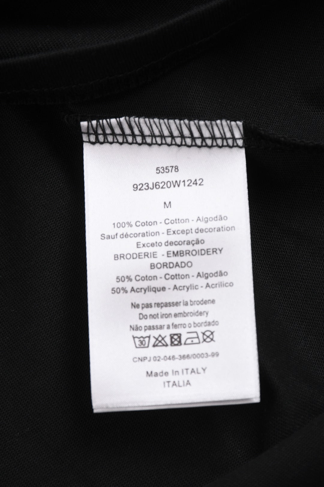 DIOR 25SS Classic CD Letter Frame Logo Embroidery T-Shirt | Pure Cotton | XS–L | 4 Colors