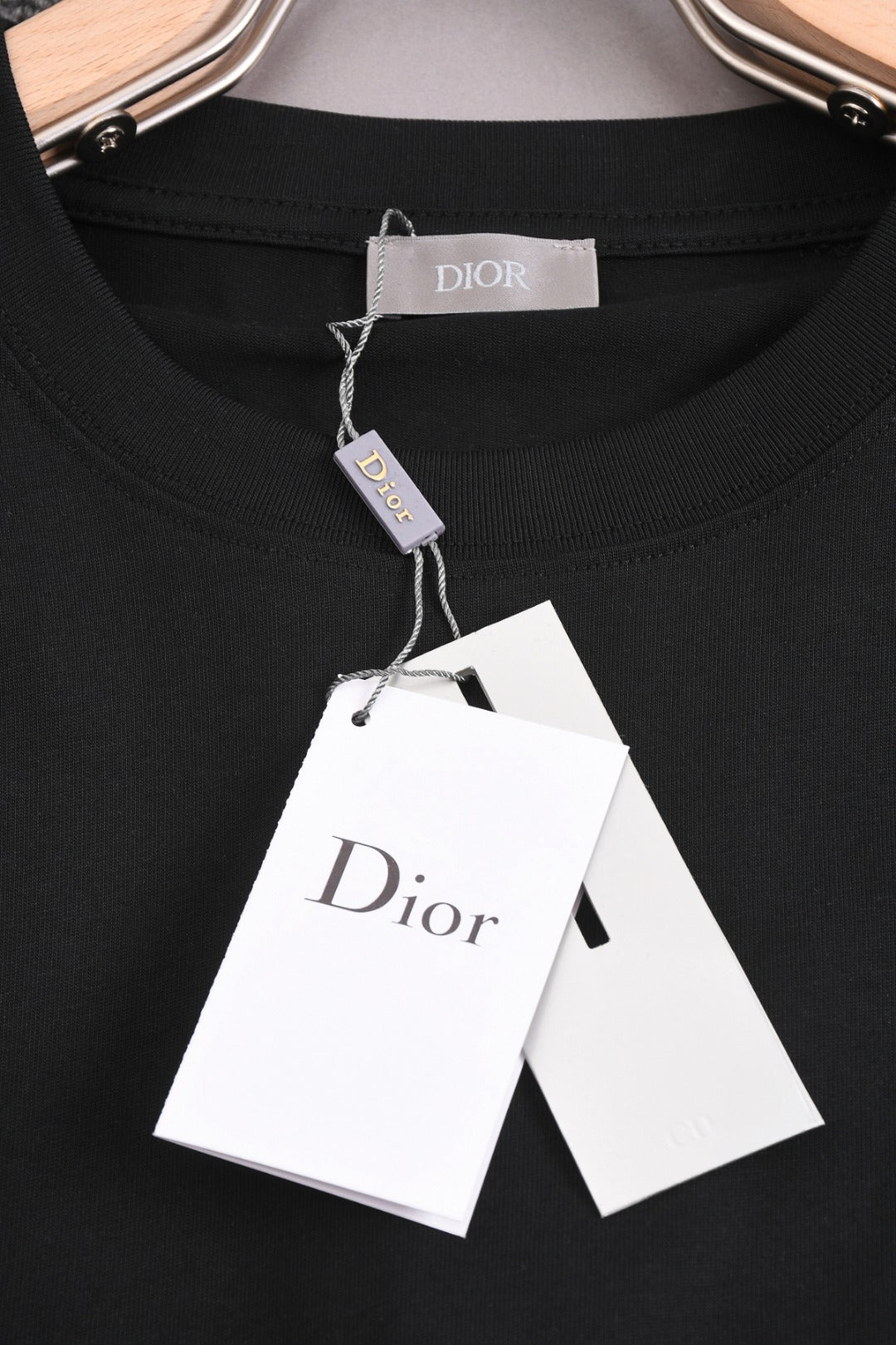 DIOR 25SS Classic CD Letter Frame Logo Embroidery T-Shirt | Pure Cotton | XS–L | 4 Colors