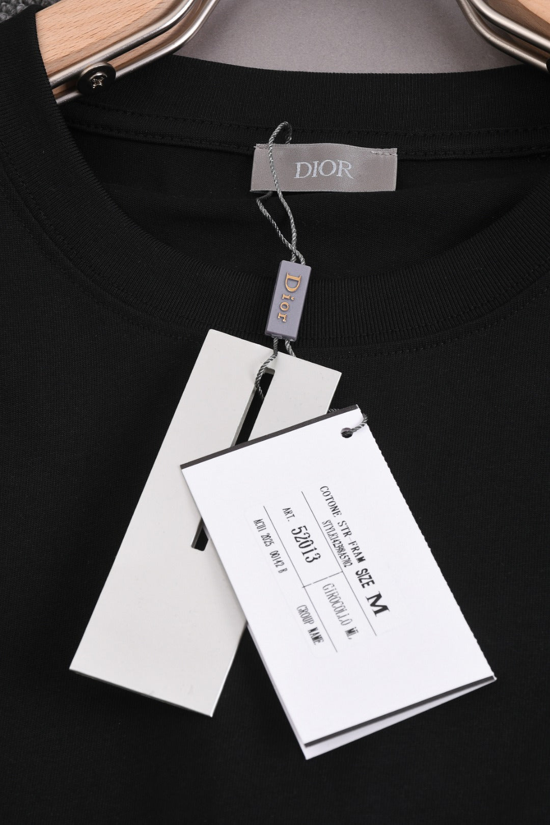 DIOR 25SS Classic CD Letter Frame Logo Embroidery T-Shirt | Pure Cotton | XS–L | 4 Colors