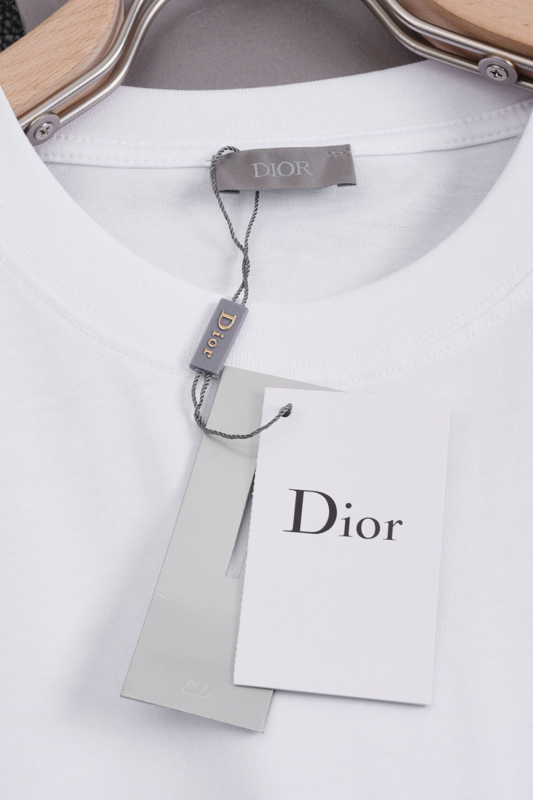 DIOR 25SS Classic CD Letter Frame Logo Embroidery T-Shirt | Pure Cotton | XS–L | 4 Colors